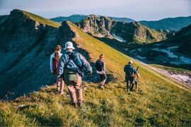 Chodzenie po górach 